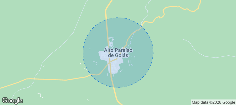 Alto Paraíso de Goiás Airbnb map
